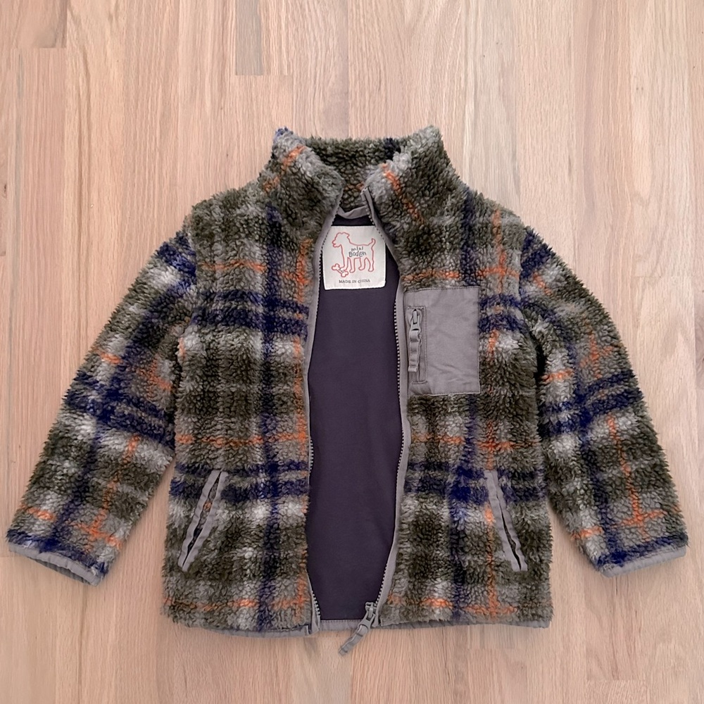Mini Boden Size 3/4 Fleece Jacket/Vest